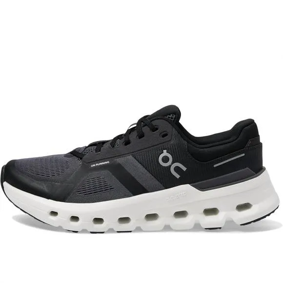 NEW ON RUNNING women's cloudrunner 2 wide running shoes in eclipse/black
