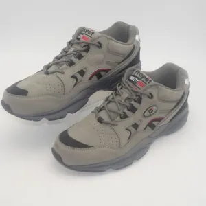 NEW Propet Men's 10.5 D Stability Walker Sneaker Shoes Gray Wide M2034