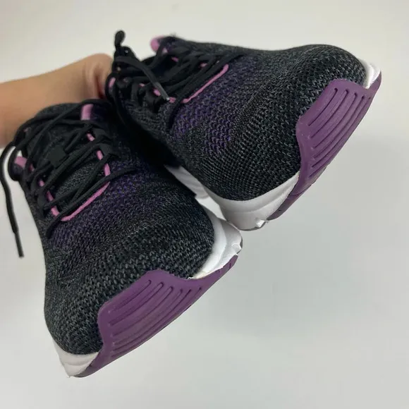 NEW Propet Sneakers Womens 12 Black Berry Stability Fly Athletic Shoes