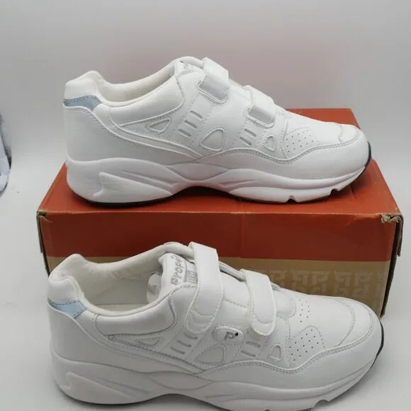 NEW Propet Stability Walker Sneakers Shoes White Women's Size 12 AA Narrow