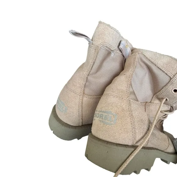 New! Sorel Women's OTM Caribou Waterproof Suede Boots Tan