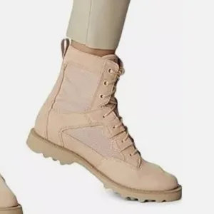 New! Sorel Women's OTM Caribou Waterproof Suede Boots Tan