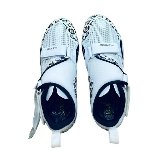 🚲New Sz 7 Women's Nike SuperRep Cycle Spinning Cycling Shoes Leopard CJ0775-177