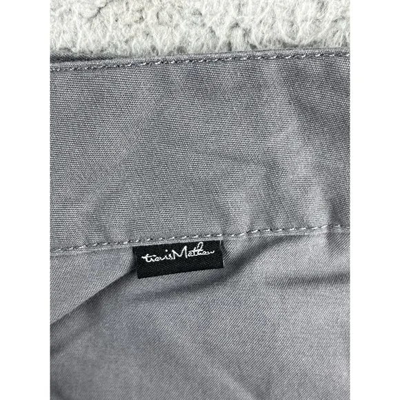 NEW Travis Mathew Pants Mens 32 x 32 The Trifecta Gray  Castlerock Lightweight