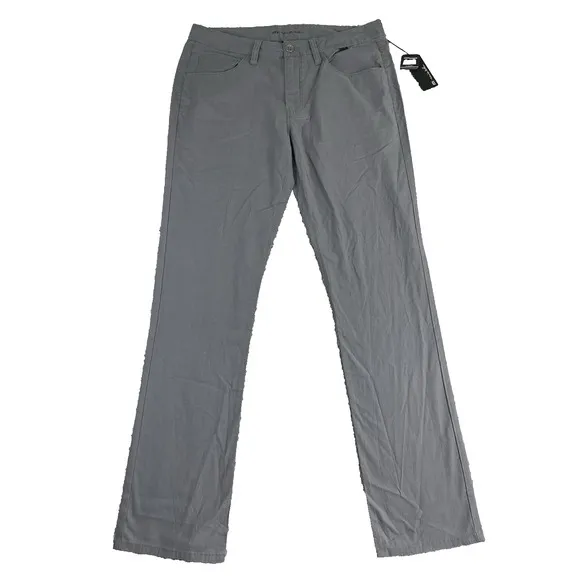 NEW Travis Mathew Pants Mens 32 x 32 The Trifecta Gray  Castlerock Lightweight