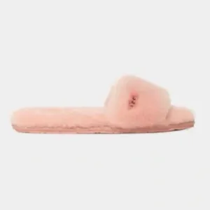NEW UGG Size 10 Women's Fluff Slide II Shearling Slippers - Sunset Pink