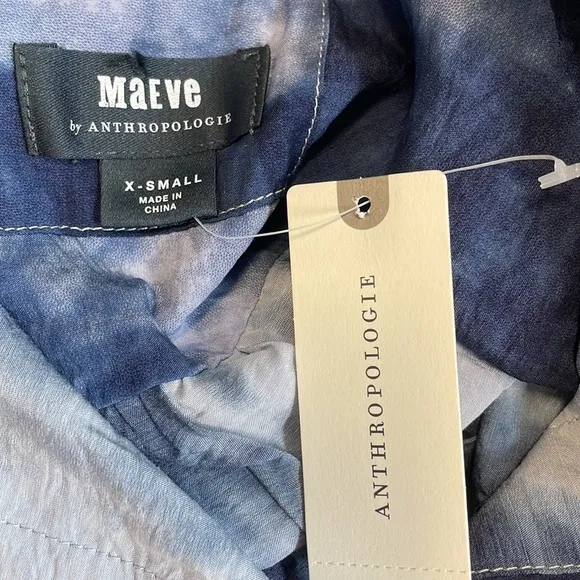 New Women’s Maeve Tereza Midi Shirtdress By Anthropologie!!🔥🔥🔥