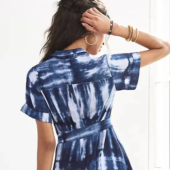 New Women’s Maeve Tereza Midi Shirtdress By Anthropologie!!🔥🔥🔥
