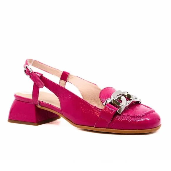 NEW WONDERS women's chain pump heels in orchid