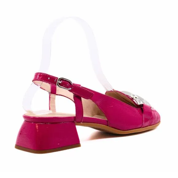NEW WONDERS women's chain pump heels in orchid