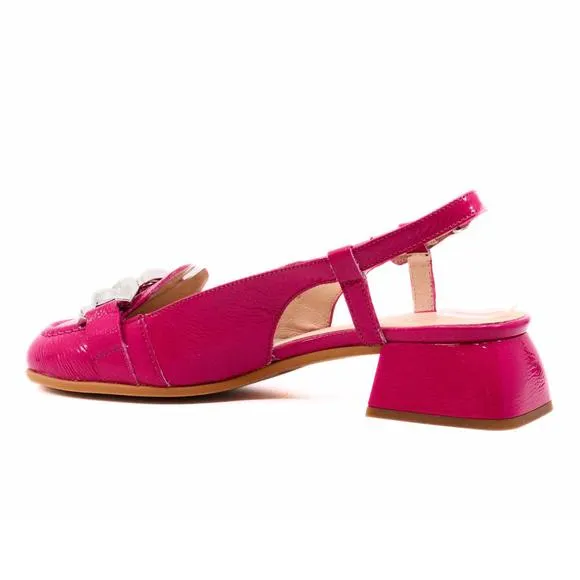 NEW WONDERS women's chain pump heels in orchid