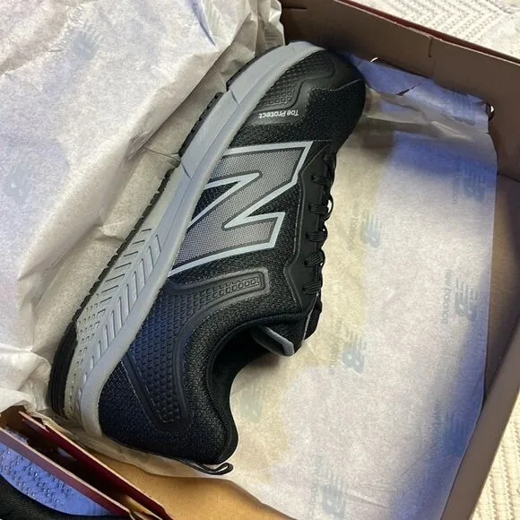 New Balance - Aluminum Toe Evolve Industrial Shoe, Black/Grey