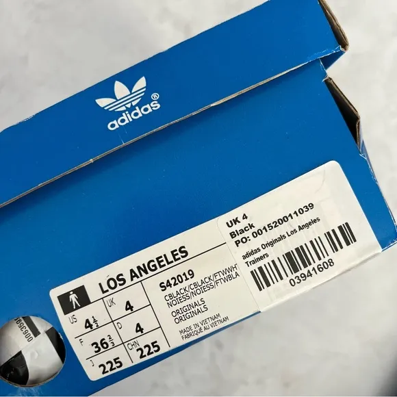 NIB Adidas Originals Los Angeles Trainer Sneakers 6