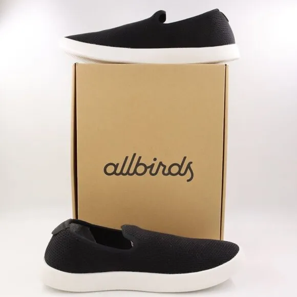 NIB Allbirds Men's Tree Lounger Shoes in Natural Black/Blizzard US Size 13