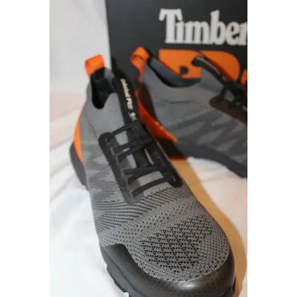 NIB Timberland‎ PRO Women's 8.5 Radius Knit Composite Safety Toe Work Shoes Gray