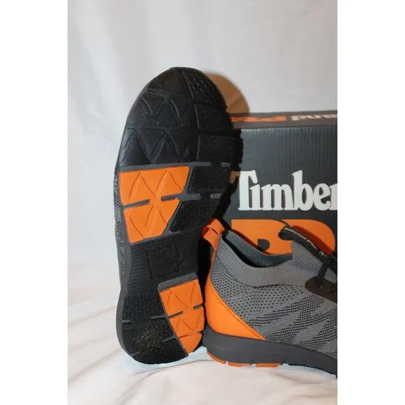 NIB Timberland‎ PRO Women's 8.5 Radius Knit Composite Safety Toe Work Shoes Gray