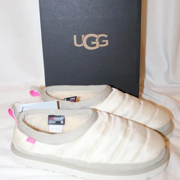 NIB‎ UGG MEN'S TASMAN LTA SHEARLING LINED QUILTED SLIPPERS