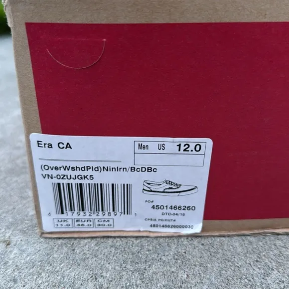 NIB Vans Era CA Lace Up Sneakers