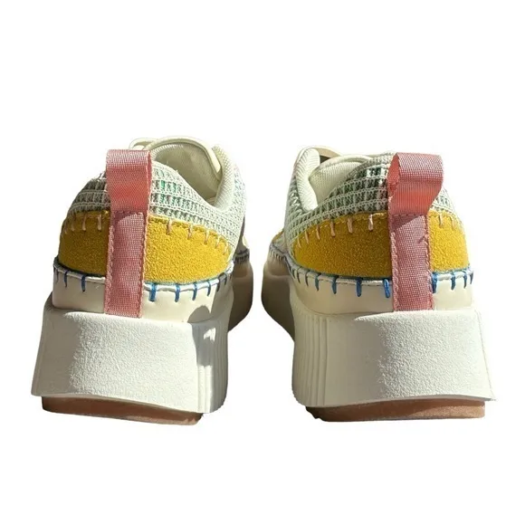 Nicole Miller Brita Sneakers Platform Shoes‎ Size 8 C1304