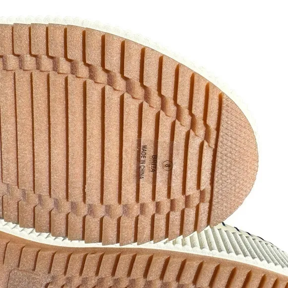 Nicole Miller Brita Sneakers Platform Shoes‎ Size 8 C1304