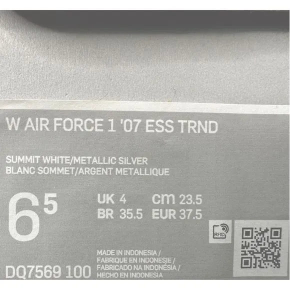 Nike Air Force 1 ‘07 ESS TRND - Size 6.5