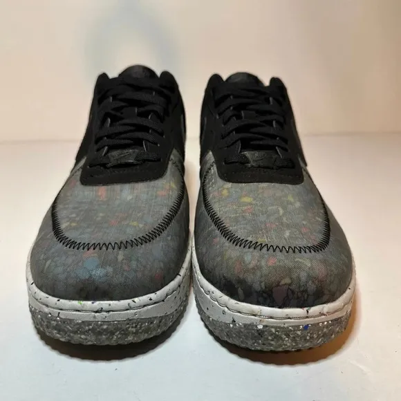 Nike Air Force 1 Crater Recycled Black Sneakers (CZ1524 002) Mens Size 11.5