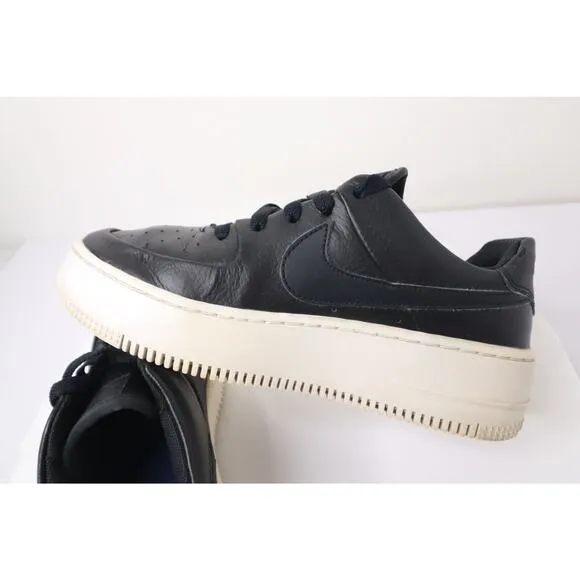 Nike Air Force 1 Sage Women's Size US 7 Low Black White AR5339-002