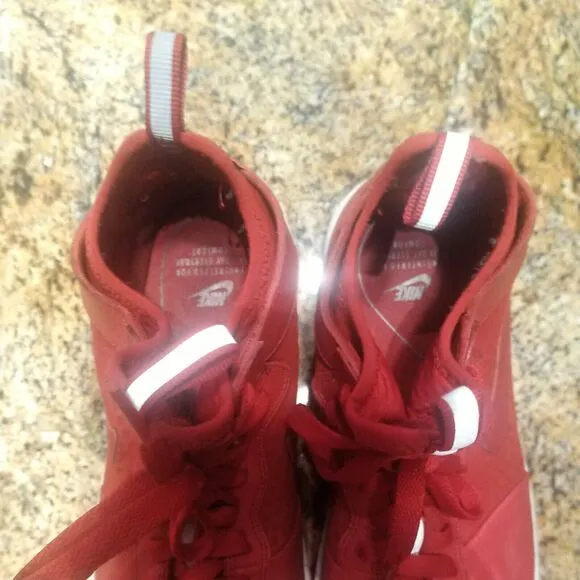 Nike Air Force 1 Ultra Force Basketball Shoes Mens 9 Red Athletic Sneakers