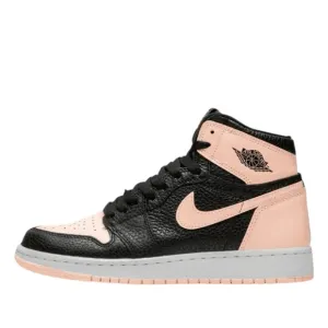 Nike Air Jordan 1 Retro High Black Crimson Tint Basketball Court Sneakers Shoes