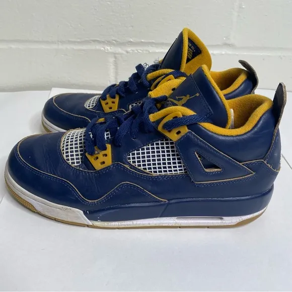 Nike air Jordan 4 Retro dunk from above shoes youth boys 7