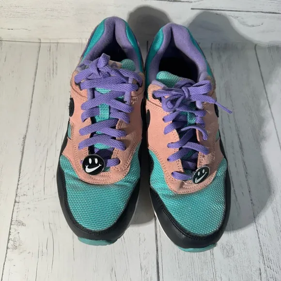 Nike Air Max 1 Have A Nike Day 6.5Youth Athletic Shoes Sneakers