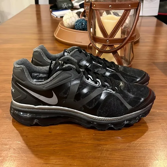 Nike Air Max 2012 shoes sneakers new black grey 487679 020 Mens Size 10
