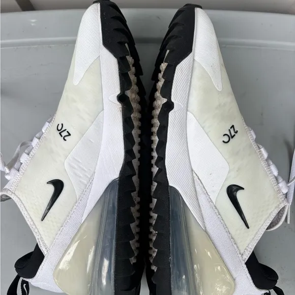 Nike Air Max 270 G Spikeless Golf Shoes CK6483-102 - White/Black - 9
