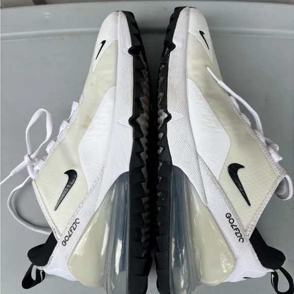 Nike Air Max 270 G Spikeless Golf Shoes CK6483-102 - White/Black - 9