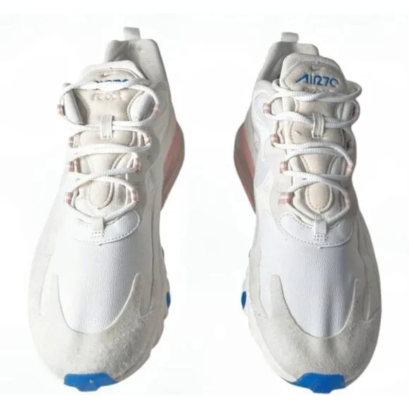 NIKE Air Max 270 React 'American Modern Summit White' Running Shoes Size 11