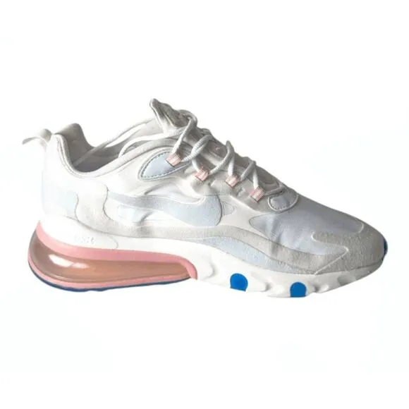 NIKE Air Max 270 React 'American Modern Summit White' Running Shoes Size 11