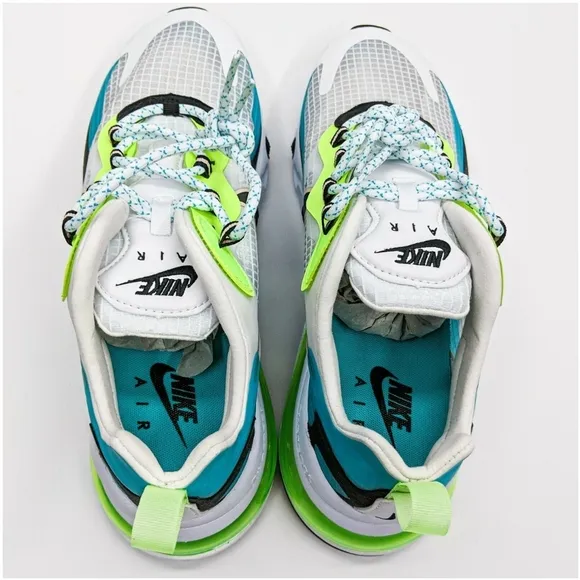 Nike Air Max 270 React SE Men's Size 10: Aqua Black Green CT1265-300