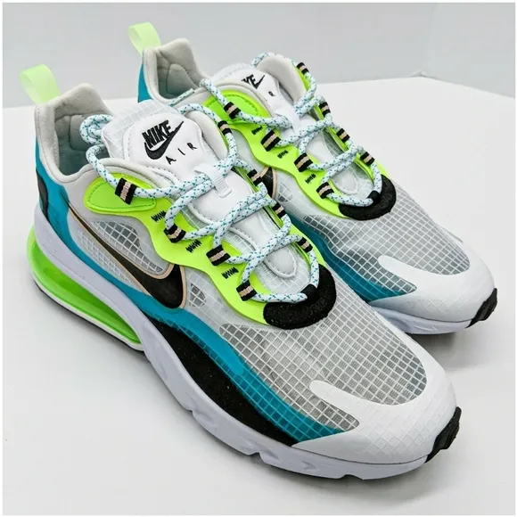 Nike Air Max 270 React SE Men's Size 10: Aqua Black Green CT1265-300