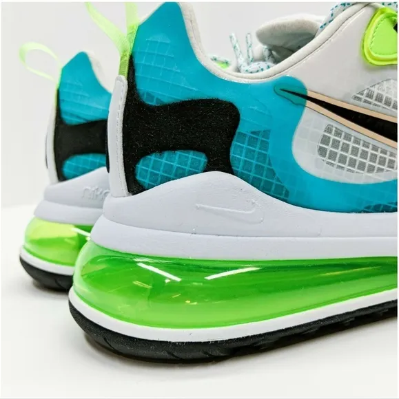 Nike Air Max 270 React SE Men's Size 10: Aqua Black Green CT1265-300