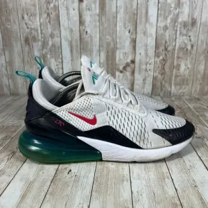 Nike‎ Air Max 270 White Black Teal Red Sneakers Athletic mens 11 dr9876 100