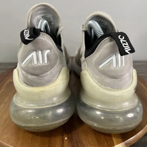 Nike Air Max 270 Womens Size 11 Shoes White Black Athletic Running Sneakers