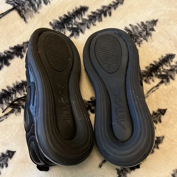 🔥NIKE AIR MAX 720 TRIPPLE BLACK EXCELLENT!!