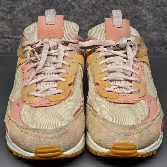Nike Air Max‎ 90 Futura Tan Retro Sneakers Sandrift DM9922-100 Women's Size 6.5