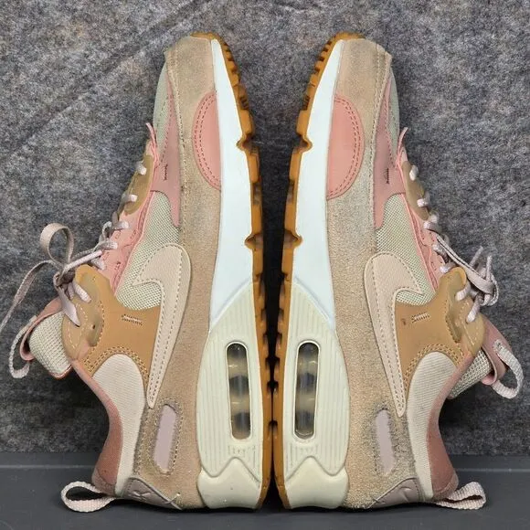 Nike Air Max‎ 90 Futura Tan Retro Sneakers Sandrift DM9922-100 Women's Size 6.5