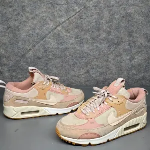 Nike Air Max‎ 90 Futura Tan Retro Sneakers Sandrift DM9922-100 Women's Size 6.5