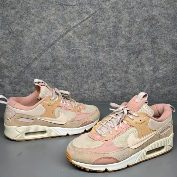 Nike Air Max‎ 90 Futura Tan Retro Sneakers Sandrift DM9922-100 Women's Size 6.5