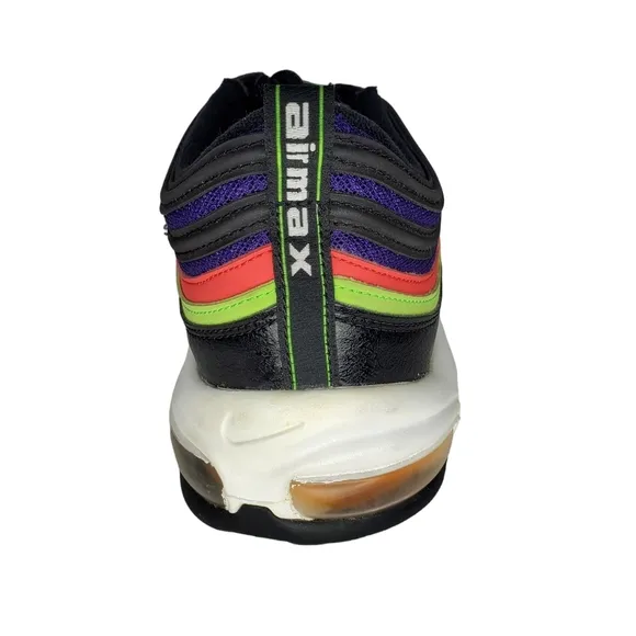 Nike Air Max 97 Joker Purple Black Sneakers Sz 13 CU4890-001 Excellent Condition