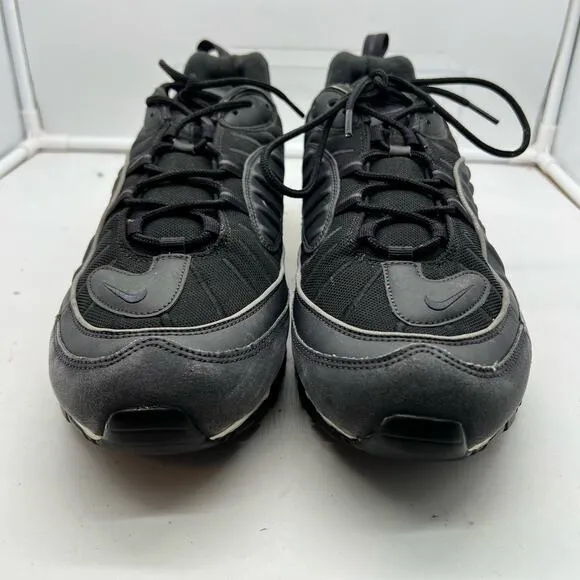 Nike Air Max 98 Shoes Mens 14 Gray Black Athletic Trainer Low Top Sneakers