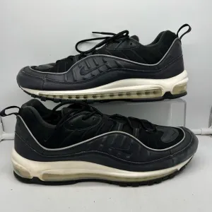 Nike Air Max 98 Shoes Mens 14 Gray Black Athletic Trainer Low Top Sneakers