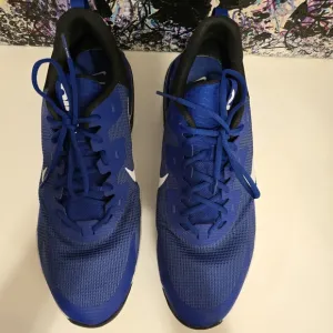 NIKE AIR MAX Alpha 5 Men's Training Shoes Gym Sneakers Blue White Navy Size 15